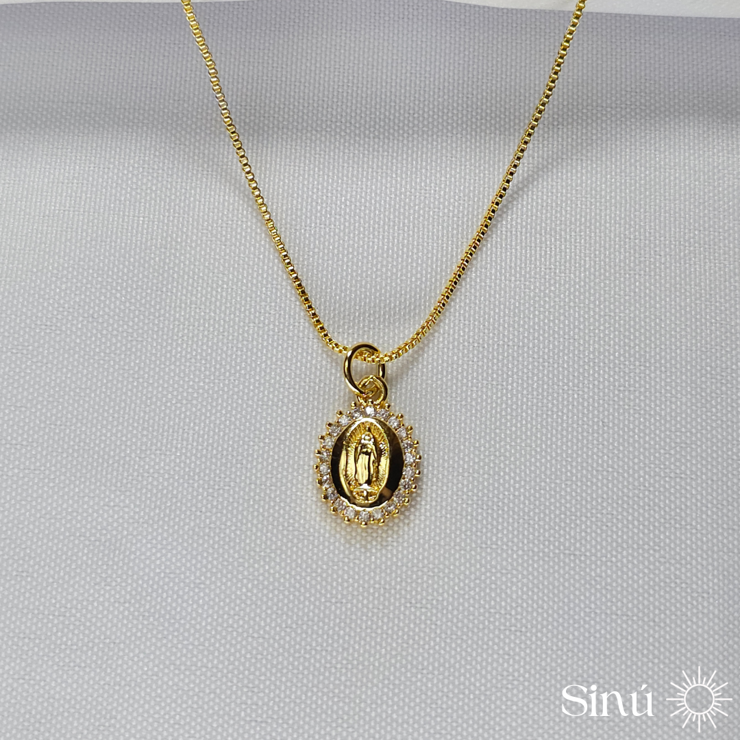 COLLAR DIJE VIRGEN (CLL027)