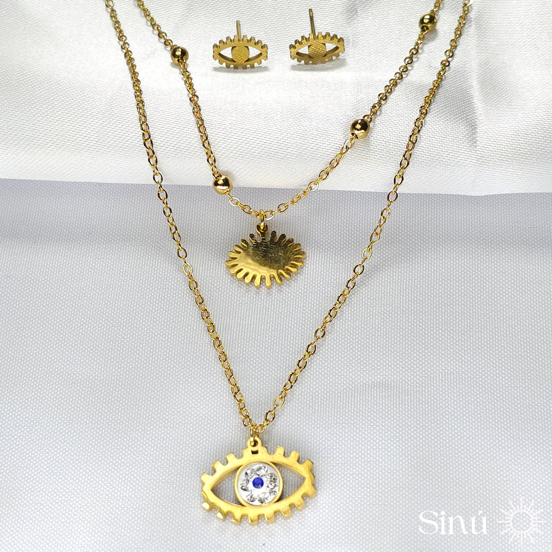 CONJUNTO OJO TURCO (CJ026)