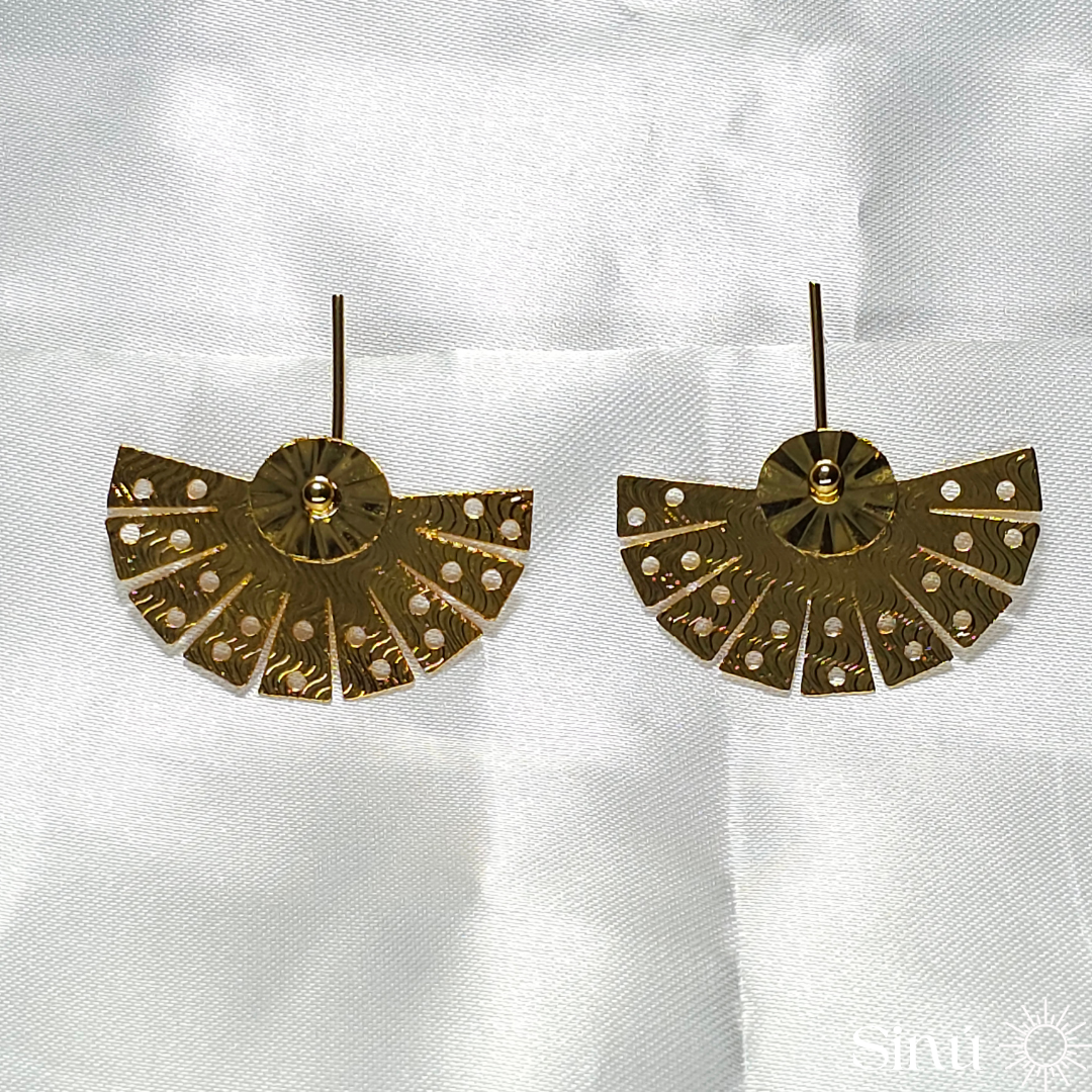 ARETES ABANICOS (AR032)