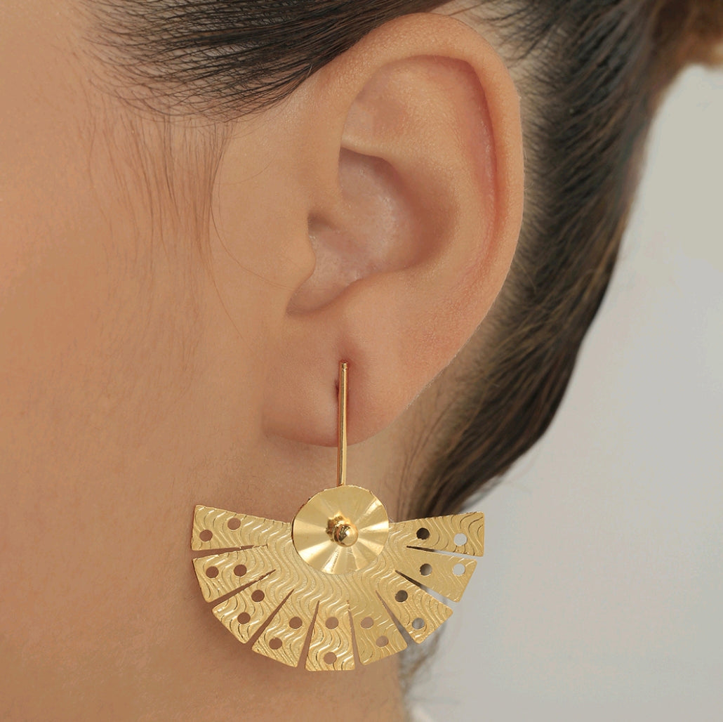 ARETES ABANICOS (AR032)