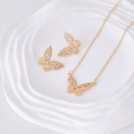 CONJUNTO MARIPOSAS BRILLANTES (CJ020)