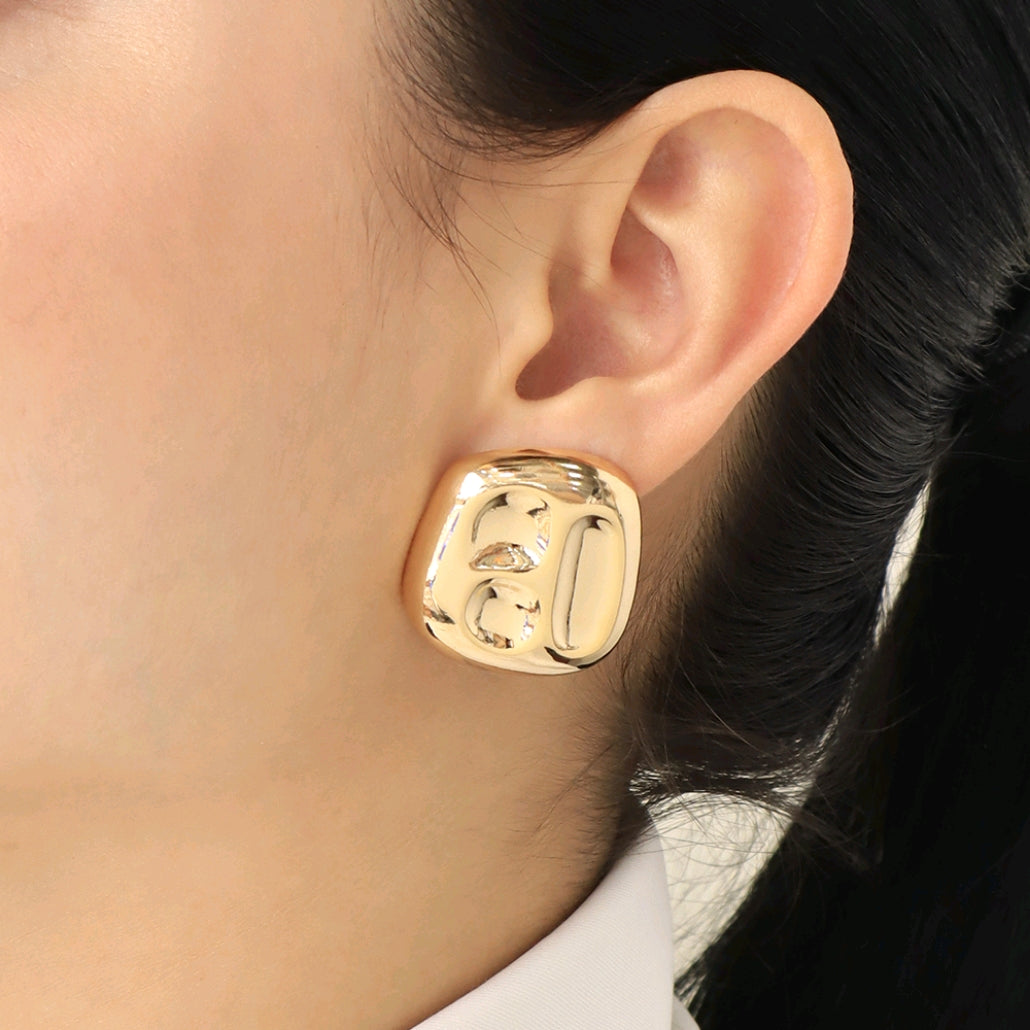 ARETES CUADRO FORMAS (AR037)