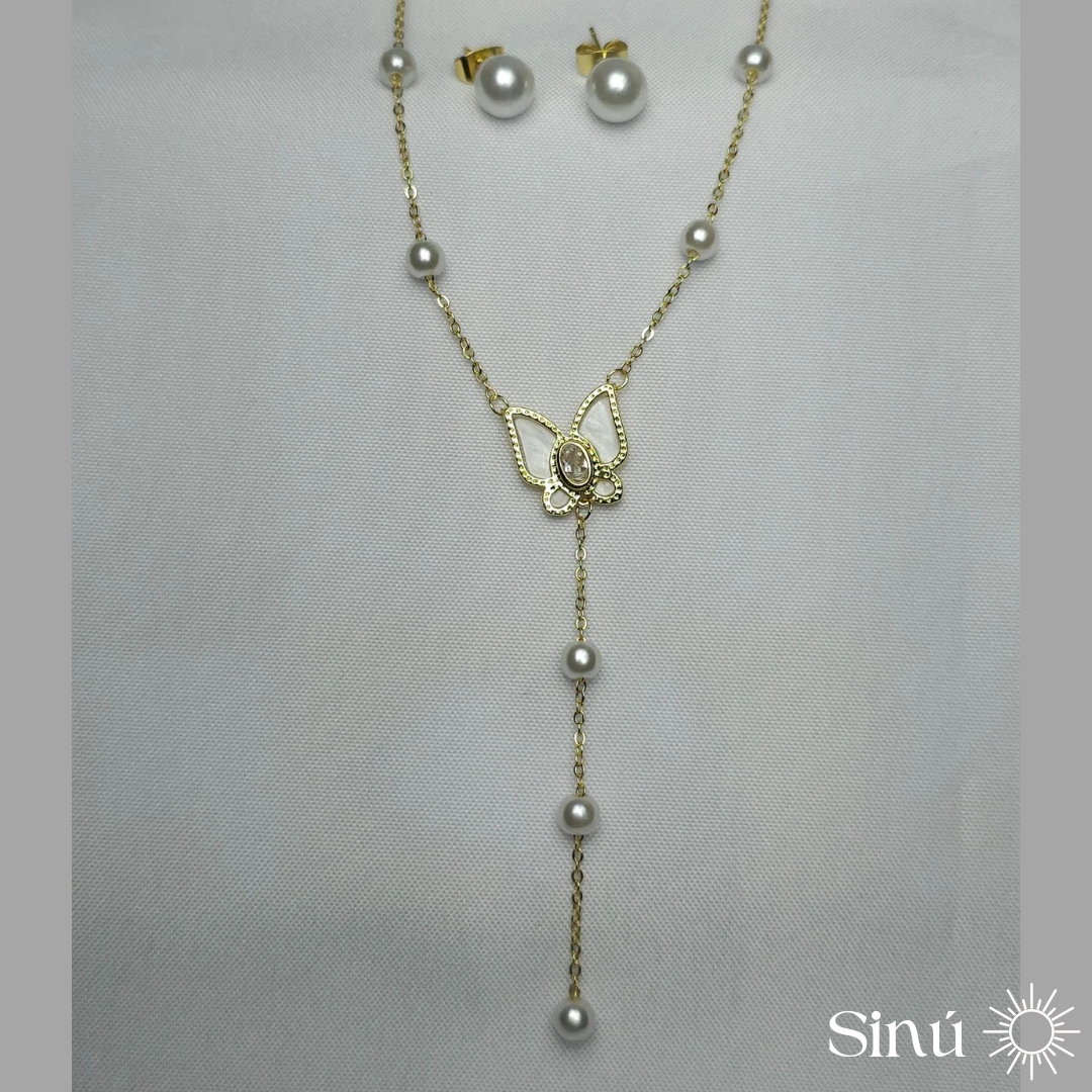 PERLAS Y MARIPOSA (CJ013)
